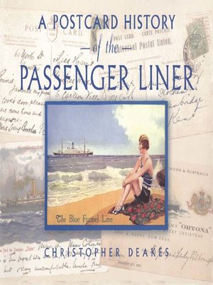 cover image of A Postcard History of the Passenger Liner